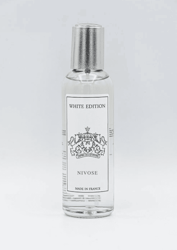 Vaporisateur en verre de la marque Empire des Senteurs. Parfum d'intérieur Nivose.